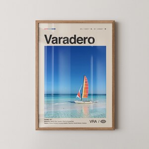 Varadero Print, Varadero Wall Art, Varadero Poster, Varadero Photo, Varadero Wall Decor, Playa Azul, Cuba, Cuban, Caribbean
