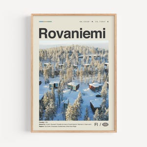 Rovaniemi Print schwarz weiß, Rovaniemi Wand Kunst, Rovaniemi Poster, Rovaniemi Foto, Rovaniemi Wand Dekoration, Rovaniemi Karte, Finnland