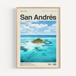 San Andres Print Schwarzweiß, San Andres Wandkunst, San Andres Poster, San Andres Karte, San Andres Karte, San Andres Karte, San Andres Karte, Schwarzweiß