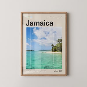 Jamaica Print No 2, Jamaica Wall Art, Jamaica Poster, Jamaica Photo, Jamaica Wall Decor, Kingston, Caribbean