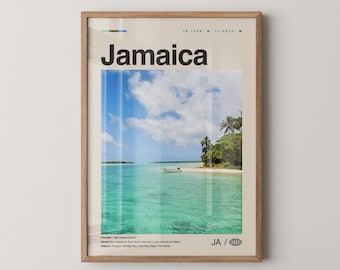 Impresión n.° 2 de Jamaica, arte mural de Jamaica, póster de Jamaica, foto de Jamaica, decoración de pared de Jamaica, Kingston, Caribe