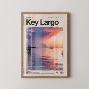 Key Largo print Florida, Key Largo kunst aan de muur, Key Largo poster, Key Largo foto, John Pennekamp Coral Reef State Park, Florida Keys, melasse