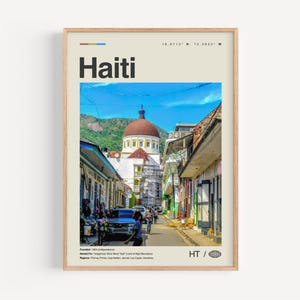 Haiti Print Schwarzweiß Nr. 1, Haiti Wandkunst, Haiti Poster, Haiti Foto, Haiti Wanddekoration, Haïti, Ayiti, Hayti, Haitian, Domican