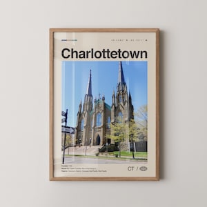 Charlottetown Print, Charlottetown Wall Art, Charlottetown Poster, Charlottetown Photo, Prince Edward Island, Canada