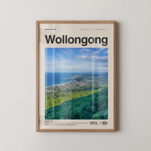Wollongong Print, Wollongong Wall Art, Wollongong Poster, Wollongong Photo, New South Wales, Australia, Oceania