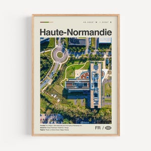 Haute Normandie Print Schwarz weiß, Haute Normandie Kunst, Haute Normandie Poster, Haute Normandie Foto, Wand Dekoration, Haute Normandie Karte