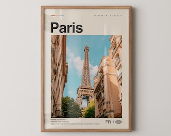 Paris Print No 2, Paris Wall Art, Paris Poster, Paris Photo, Paris Decor, Eiffel Tower, France, Île-de-France, Française