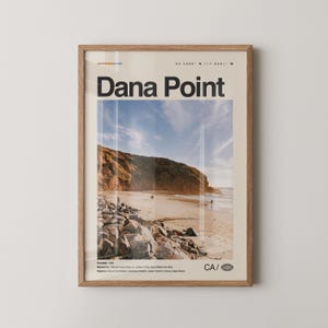 Dana Point Print California, Dana Point Wall Art, Dana Point Poster, Dana Point Photo, Dana Point Harbor, Doheny State Beach, Salt Creek