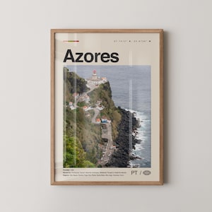 Azores Print, Azores Wall Art, Azores Poster, Azores Photo, Azores, Açores, Portugal, São Miguel, Pico, Terceira, Flores