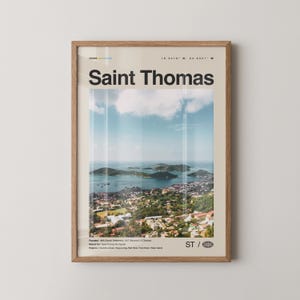 Saint Thomas Print, St Thomas Wall Art, St Thomas Poster, St Thomas Photo, Saint Thomas, United States Virgin Island