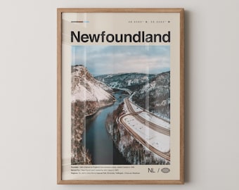 Newfoundland Print, Newfoundland Wall Art, Newfoundland Poster, Newfoundland Photo, Newfoundland Wall Décor, Canada