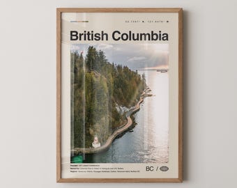 British Columbia Print, British Columbia Wall Art, British Columbia Poster, British Columbia, Canada, Victoria, Vancouver