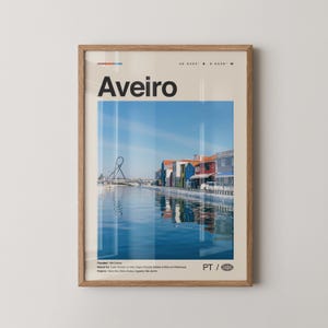 Aveiro Print, Aveiro Wall Art, Aveiro Poster, Aveiro Photo, Aveiro Wall Décor, Aveiro Map, Portugal