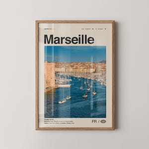 Marseille Print, Marseille Wall Art, Marseille Poster, Marseille Photo, Marseille Decor, France, Alpes-Côte d&#39;Azur, Europe