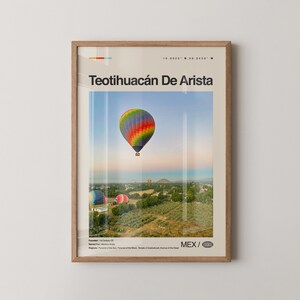 Teotihuacán de Arista Stampa Messico, Teotihuacán de Arista Wall Art, Teotihuacán de Arista Poster, Teotihuacán de Arista Phot
