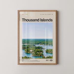 Thousand Islands Print New York, Thousand Islands Wall Art, Thousand Islands Poster, Thousand Islands Photo, Boldt Castle, Alexandria Bay