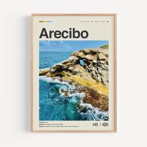 Arecibo Print Schwarz und Weiß Nr. 1, Arecibo Wandkunst, Arecibo Poster, Arecibo Foto, Arecibo Wanddekor, Arecibo Karte, Peru