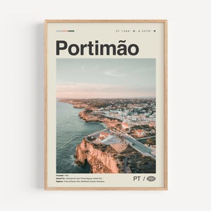 Portimao Poster Schwarzweiß, Portimao Wandkunst, Portimao Poster, Portimao Foto, Portimao Wanddekor, Portimao Karte, Portugal