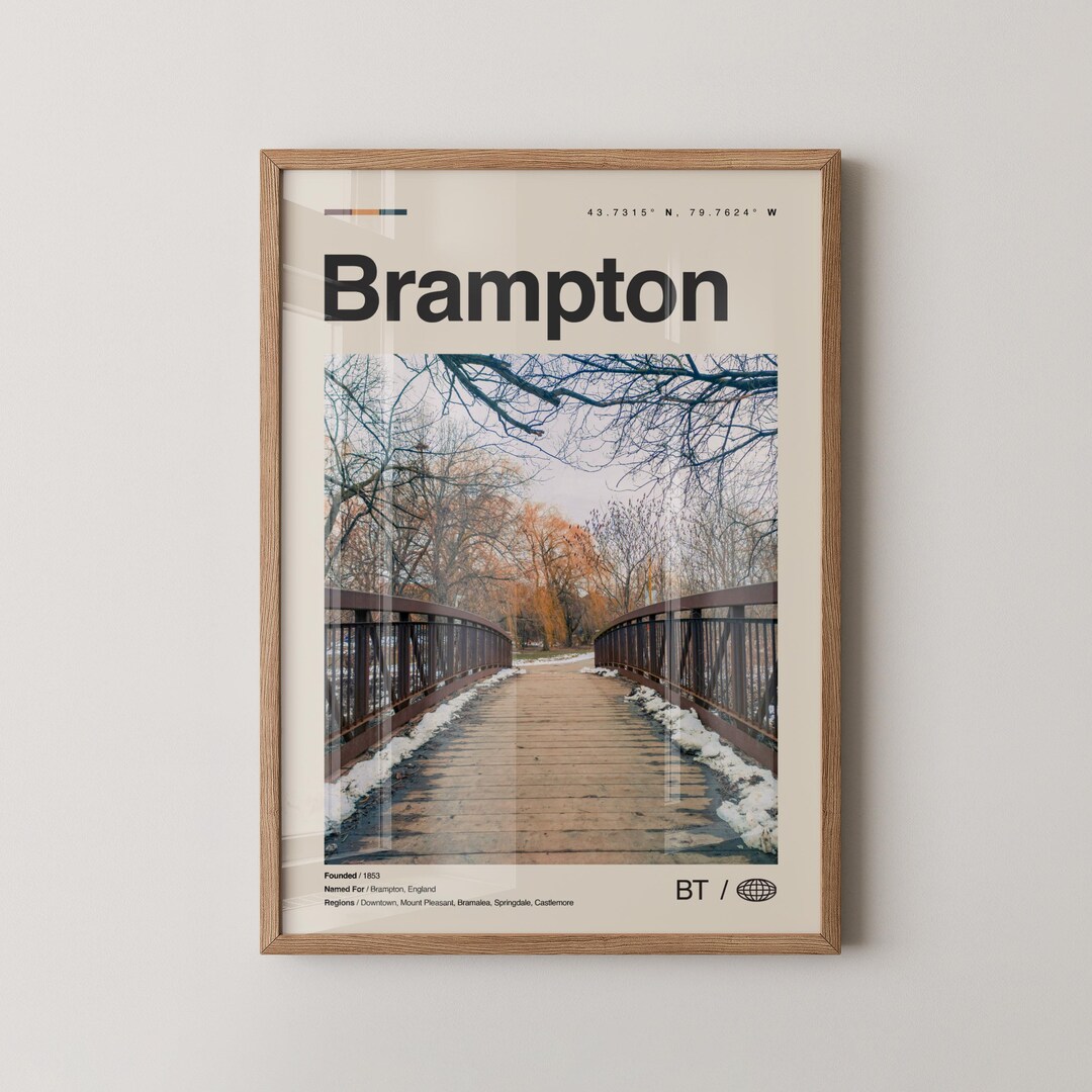Brampton Print, Brampton Wall Art, Brampton Poster, Brampton Photo
