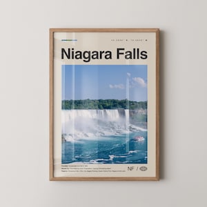 Niagara Falls Print United States, Niagara Falls Wall Art, Niagara Falls Poster, Niagara Falls Photo, Canada, United States