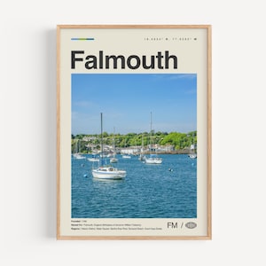 Falmouth Druck Schwarzweiß Antigua und Barbuda, Falmouth Wandkunst, Falmouth Poster, Falmouth Foto, Falmouth Karte, Falmouth Wanddekor
