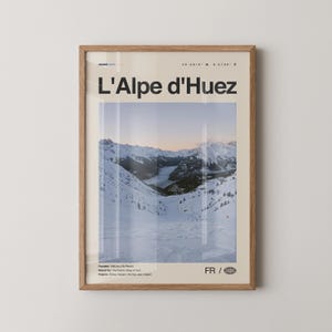 L&#39;Alpe d&#39;Huez Print, Alpe d’Huez Wall Art, Alpe d’Huez Poster, Alpe d’Huez Photo, Alpe d’Huez Décor, L&#39;Alpe d&#39;Huez, France