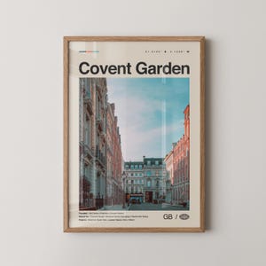 Covent Garden Print, Covent Garden Wall Art, Covent Garden Poster, Covent Garden Photo, Covent Garden Décor, London, England