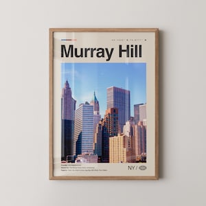 Murray Hill Print New York, Murray Hill Wall Art, Murray Hill Poster, Murray Hill Photo, The Morgan Library & Museum, Gramercy Park,