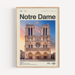 Notre Dame Print Schwarzweiß Frankreich, Notre Dame Wandkunst, Notre Dame Poster, Notre Dame Foto, Notre Dame Karte, Frankreich