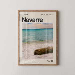 Navarre Print Florida, Navarre Wall Art, Navarre Poster, Navarre Photo, Navarre Beach, Navarre Beach Pier, Gulf Islands National Seashore
