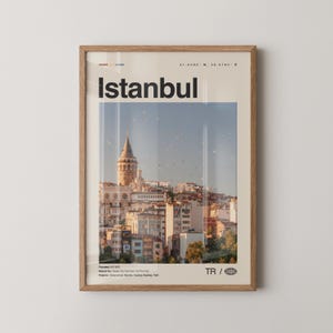 Istanbul Print No 1, Istanbul Wall Art, Istanbul Poster, Istanbul Photo, Turkey, İstanbul, Türkiye, Turkish