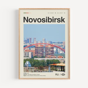 Nowosibirsk Print Schwarzweiß, Nowosibirsk Wandkunst, Nowosibirsk Poster, Nowosibirsk Foto, Nowosibirsk Wanddekor, Nowosibirsk Karte