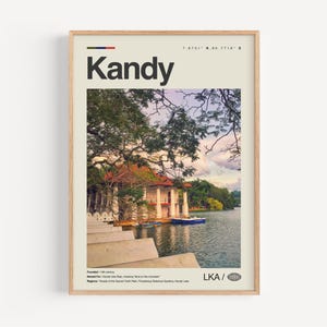 Kandy Print Sri Lanka, Kandy Wandkunst, Kandy Poster, Kandy Foto, Zahntempel, Peradeniya Botanischer Garten, Kandy See, Heilige Stadt
