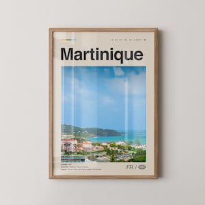 Martinique Print, Martinique Wall Art, Martinique Poster, Martinique Photo, Martinique Wall Decor, Fort-de-France, Caribbean