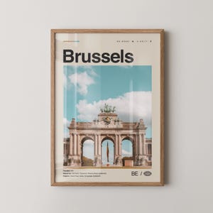 Brussels Print, Brussels Wall Art, Brussels Poster, Brussels Photo, Brussels Wall Decor, Belgium, Bruxelles, Brussel, Europe