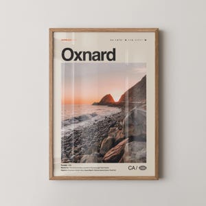 Oxnard Print California, Oxnard Wall Art, Oxnard Poster, Oxnard Photo, Channel Islands Harbor, Silver Strand Beach, Mandalay State Beach