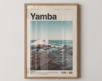 Yamba Print, Yamba Wall Art, Yamba Poster, Yamba Photo, Yamba Wall Décor, New South Wales, Australia