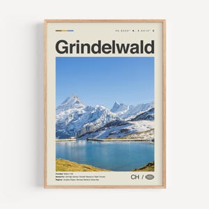 Grindelwald Print Schwarz weiss, Grindelwald Wand Kunst, Grindelwald Poster, Grindelwald Foto Grindelwald Dekoration Grindelwald Karte Schweiz