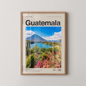 Guatemala Print No 2, Guatemala Wall Art, Guatemala Poster, Guatemala Photo, Guatemala Wall Decor, Central America
