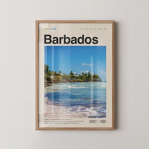 Barbados Print No 2, Barbados Wall Art, Barbados Poster, Barbados Photo, Barbados Wall Decor, Caribbean, America Bridgetown