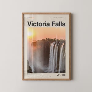 Victoria Falls Print, Victoria Falls Wall Art, Victoria Falls Poster, Victoria Falls Photo, Victoria Falls Décor, Zambia
