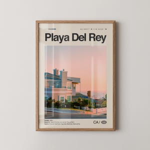 Playa del Rey Print California, Playa del Rey Wall Art, Playa del Rey Poster, Playa del Rey Photo, Dockweiler State Beach, Ballona Wetlands,
