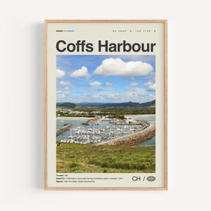 Coffs Hafen Poster Schwarz Weiß, Coffs Hafen Kunst, Coffs Hafen Poster, Coffs Hafen Foto, Coffs Hafen Dekor, Coffs Hafen Karte