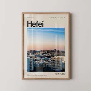 Hefei Print Hefei Wall Art, Hefei Poster, Hefei Photo, Hefei, China, Anhui Province, Baohe Park, Lord Bao’s Tomb, Sanhe Ancient Town