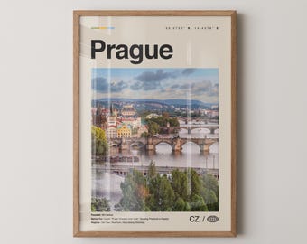 Prague Print No 1, Prague Wall Art, Prague Poster, Prague Photo, Prague Decor, Prag, Czech Republic, Praha, Czechia, Europe