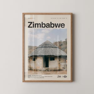 Zimbabwe Print, Zimbabwe Wall Art, Zimbabwe Poster, Zimbabwe Photo, Zimbabwe Wall Decor, Harare, Africa