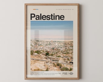 Palestine print, Palestine wall art, Palestine poster, Palestine photo, Dome of the Rock, Church of the Nativity, Hebron Old City, Hisham's