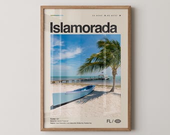 Islamorada Print Florida, Islamorada Wall Art, Islamorada Poster, Islamorada Photo, Anne's Beach, Theater of the Sea, Indian Key Historic