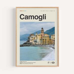 Camogli Print Schwarzweiß, Camogli Wandkunst, Camogli Poster, Camogli Foto, Camogli Wanddekor, Camogli Karte, Italien