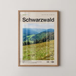 Schwarzwald Print, Schwarzwald Wall Art, Schwarzwald Poster, Schwarzwald Photo, Schwarzwald Décor, Schwarzwald Map, Germany
